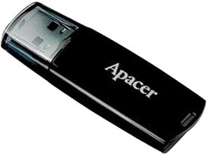 Флешка USB Apacer AH322 32GB AP32GAH322B-1 Black