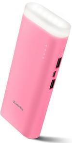 Батарея універсальна ColorWay CW-PB110LIB2PK-F 11000mAh Pink