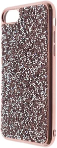 Фото: Чохол TBW for iPhone 7/8/SE - Rock Crystal TPU Case Rose Gold № 2 | KTC