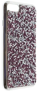 Фото: Чохол Rock for iPhone 7/8/SE - Crystal TPU Case Silver Pink № 2 | KTC