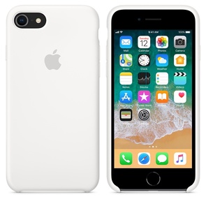 Чохол Apple for iPhone 8 / 7 - Silicone Case White (MQGL2ZM/A)