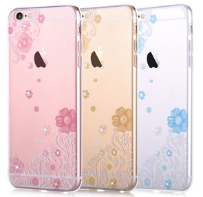 Чохол Devia for iPhone 6S/6 - Crystal Soft Case Lily Blue