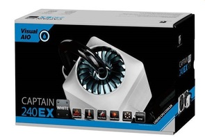 Кулер Deepcool Deepcool CAPTAIN 240EX White (CAPTAIN 240EX WHITE)