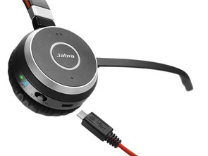 Гарнітура накладна Jabra EVOLVE 65 MS Mono Чорна