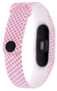 Фото: Ремінець для фітнес браслету Mijobs Xiaomi Mi Band 2 Червоний горошок № 3 | KTC