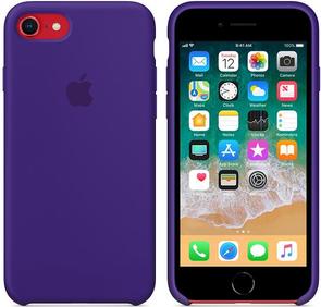 for iPhone 8 - Silicone Case Ultra Violet