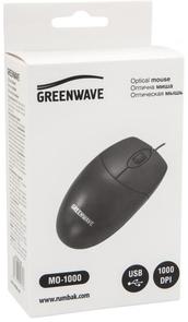 Миша GREENWAVE MO-1000 Black (R0015163)