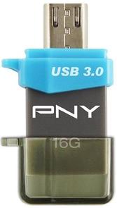 Флешка USB PNY OTG Duo-Link OU3 16GB FDI16GOTGOU3G-EF