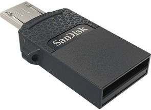 Флешка USB SanDisk Ultra Dual OTG 64GB SDDD1-064G-G35 Black