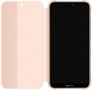 for P20 Lite - Flip Cover Pink