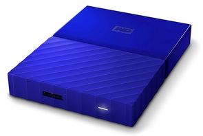 Зовнішній жорсткий диск Western Digital My Passport 2TB WDBS4B0020BBL-WESN Blue