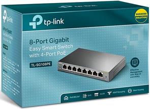 Комутатор TP-Link TL-SG108PE