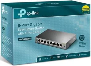 Фото: Комутатор TP-Link TL-SG108PE № 2 | KTC