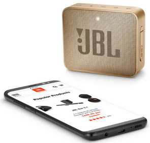 Портативна акустика JBL GO 2 Pearl Champagne (JBLGO2CHAMPAGNE)