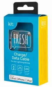 Фото: Кабель Kit AMLightning IP5USBFRESHBL Blue № 4 | KTC