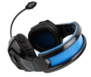 Гарнітура Sades SA-739 BPower Black/Blue (SA739 Black/Blue)