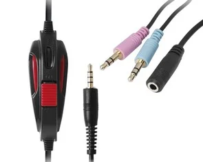 Фото: Гарнітура Sades SA-706 XPower Black/Red (SA706 Black/Red) № 4 | KTC