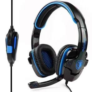 Фото: Гарнітура Sades SA-708 GPower Black/Blue № 2 | KTC