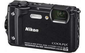 Компактна фотокамера Nikon Coolpix W300 Black (VQA070E1)