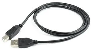 Фото: Кабель Cablexpert Premium AM / BM 1m Black (CCP-USB2-AMBM-1M) № 2 | KTC