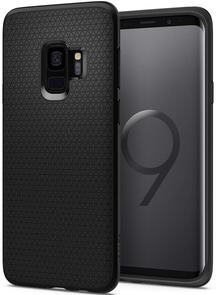 Чохол-накладка Spigen для Samsung Galaxy S9 - Liquid Air Matte Black