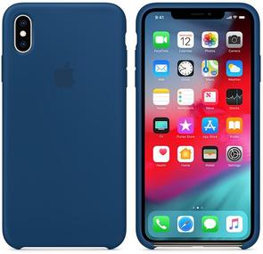 Чохол-накладка Apple для iPhone Xs Max - Silicone Case Blue Horizon