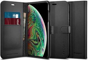 Чохол-книжка Spigen для Apple iPhone Xs Max - Wallet S Black