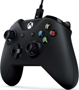 Геймпад Microsoft Xbox One Controller with USB Cable for Windows (4N6-00002)