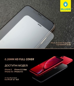 Захисне скло Blueo for iPhone X Clear