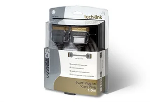 Фото: Кабель TechLink SCART / SCART (680183) № 3 | KTC