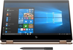 Ноутбук Hewlett-Packard Spectre x360 15-df0041ur 6BM38EA Dark Silver