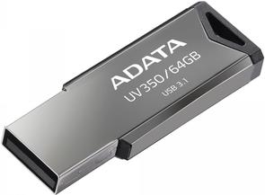 Флешка USB A-Data UV350 64GB AUV350-64G-RBK Metal Black