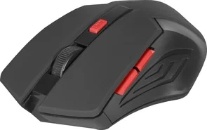 Фото: Миша Defender Accura MM-275 Black/Red (52276) № 2 | KTC