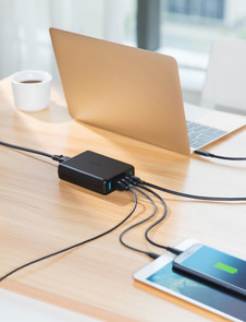 Зарядний пристрій Anker PowerPort 5 V3 60W 5xUSB Black (A2056L11)