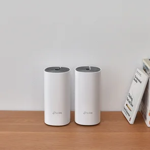 Фото: Wi-Fi система TP-Link Deco E4 Mesh 2-pack (Deco E4(2-Pack)) № 3 | KTC