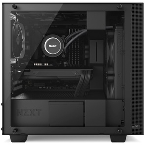 Корпус для ПК NZXT H400 Matt Black (CA-H400B-B1)