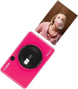 Портативна камера-принтер Canon ZOEMINI C CV123 Bubble Gum Pink (3884C005)