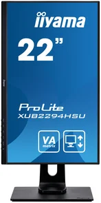Фото: Монітор iiyama ProLite XUB2294HSU-B1 Black - 21.5" VA / 1920×1080 / 75 Гц / Pivot / HAS № 2 | KTC