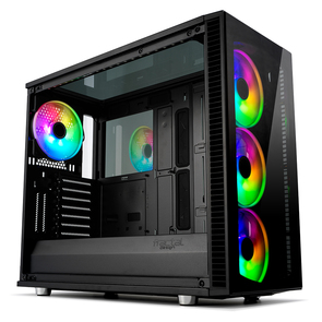 Корпус для ПК FRACTAL DESIGN Define S2 Vision RGB (FD-CA-DEF-S2V-RGB-BKO-TGD)