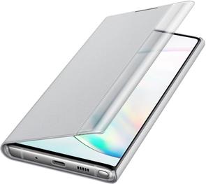 Чохол-книжка Samsung для Note 10 - Clear View Cover Silver