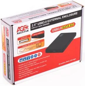 Фото: Кишеня зовнішня Agestar 3UB2P2 Black № 2 | KTC