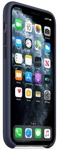Фото: Чохол Apple for iPhone 11 Pro - Silicone Case Midnight Blue (MWYJ2ZM/A) № 5 | KTC