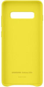 Чохол-накладка Samsung для Galaxy S10 Plus (G975) - Leather Cover Yellow