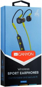 Гарнітура Canyon CNS-SBTHS1L Black/Lime