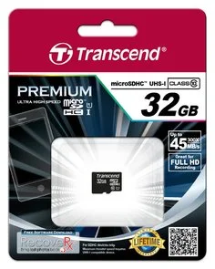 Фото: FLASH пам'ять Transcend Premium Micro SDHC 32GB (TS32GUSDCU1) № 2 | KTC