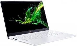 Фото: Ноутбук Acer Swift 5 SF514-54T-581D NX.HLHEU.005 White - 14" IPS Intel Core i5 / i5-1035G1 / DDR4 16 ГБ / PCI-E SSD 512 ГБ / Intel UHD Graphics № 2 | KTC
