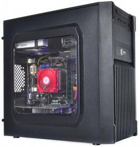 ПК ARTLINE Home H46 (H46v01) AMD Ryzen 3 1200 3.1-3.4 GHz/8GB/2TB/RX 550 2GB/No ODD/No OS