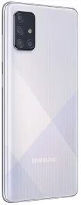 Фото: Смартфон Samsung Galaxy A71 A715 6/128GB SM-A715FZSUSEK Prism Crush Silver № 3 | KTC