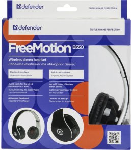 Гарнітура Defender FreeMotion B550 Black (63550)