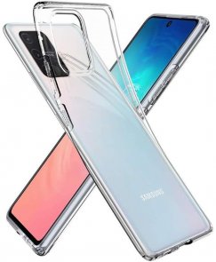 Чохол Spigen for Samsung Galaxy S10 Lite - Liquid Crystal Crystal Clear (ACS00687)